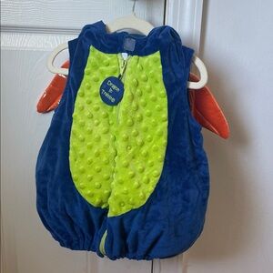 Blue and Green Dragon Costume Vest